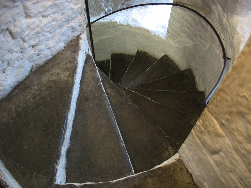 Bunratty Castle staircase