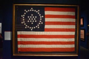 48 stars: The "Whipple Pattern" flag proposed by a man in Philadelphia to President Taft for consideration as the formal flag design