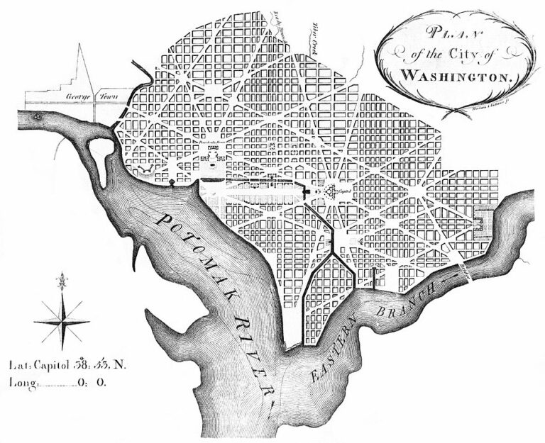 Pierre L’Enfant’s Plan for Washington DC