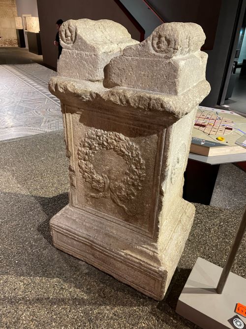 Roman tombstone