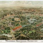 Map of the 1897 Tennessee Centennial Exposition.