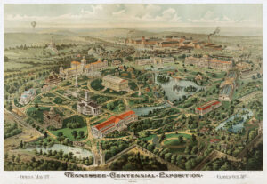 Map of the 1897 Tennessee Centennial Exposition.
