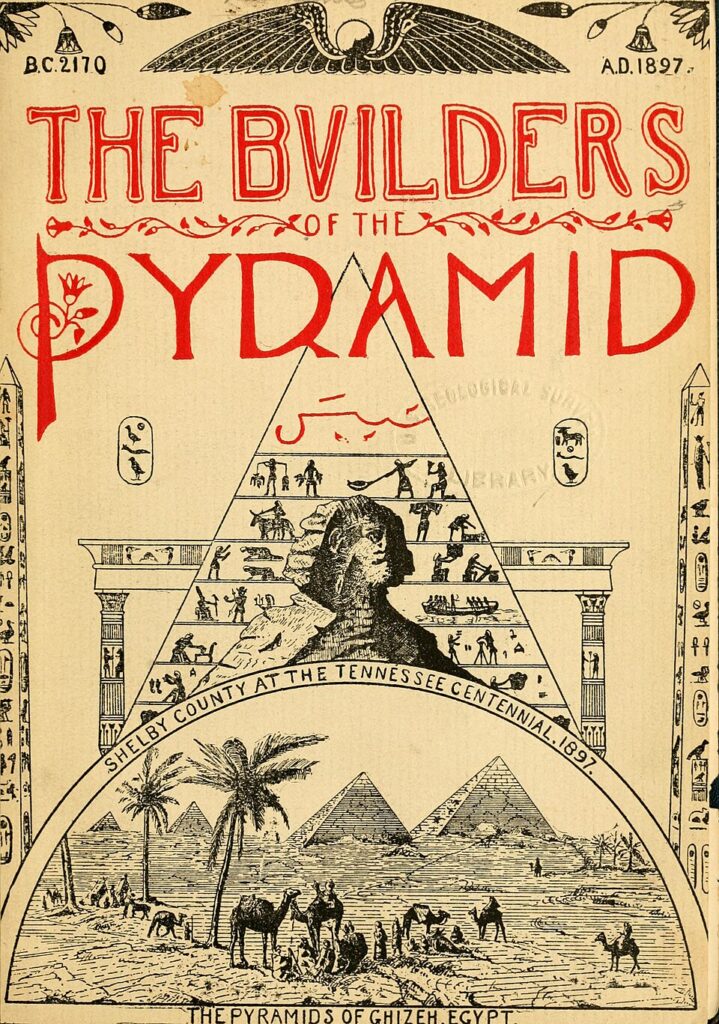 1897 Tennessee centennial booklet on the pyramids
